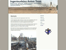 Tablet Screenshot of ib-trost.de